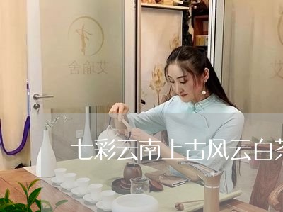 七彩云南上古风云白茶口感/2023033132806