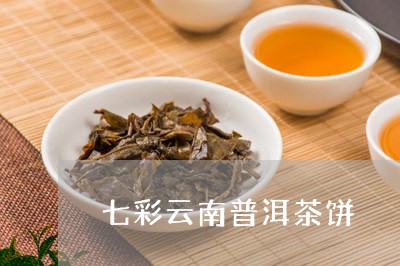 七彩云南普洱茶饼/2023041359383