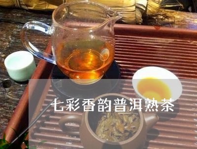 七彩香韵普洱熟茶/2023032948792