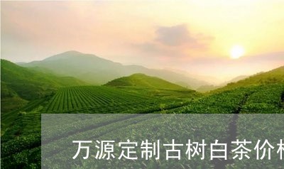 万源定制古树白茶价格多少/2023033169481