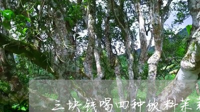 三块钱喝四种饮料茉莉白茶/2023040104159