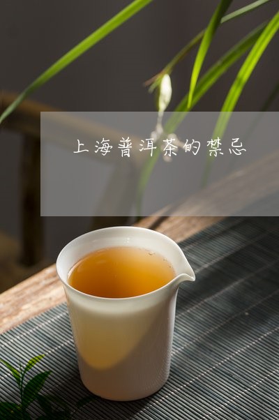 上海普洱茶的禁忌/2023041295249