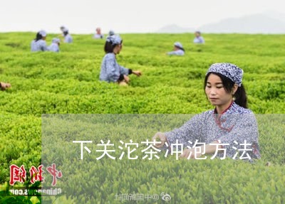 下关沱茶冲泡方法/2023032574714