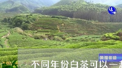 不同年份白茶可以一起保存/2023040107270