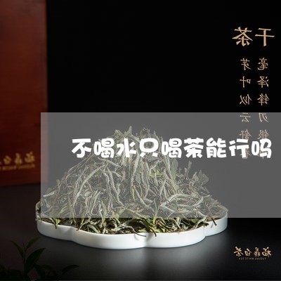 不喝水只喝茶能行吗/2023041636149