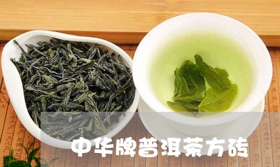 中华牌普洱茶方砖/2023031689520