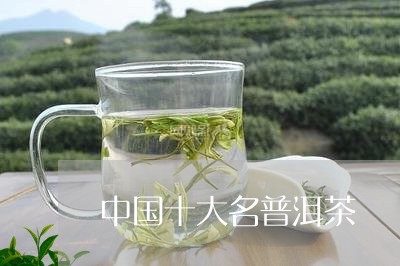 中国十大名普洱茶/2023041382514