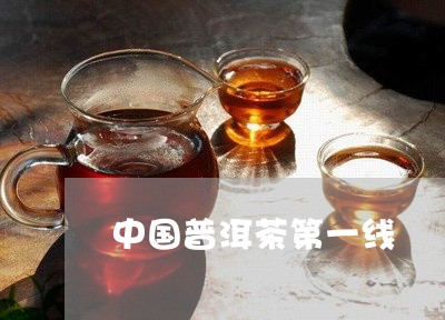 中国普洱茶第一线/2023033012927