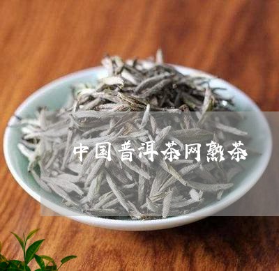 中国普洱茶网熟茶/2023031552937