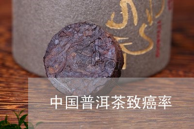 中国普洱茶致癌率/2023041294018