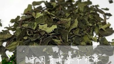 中国普洱茶节开幕/2023031747260