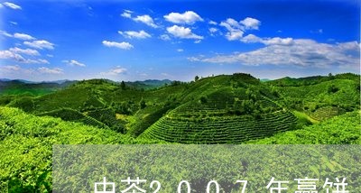 中茶2007年赢饼/2023041760372