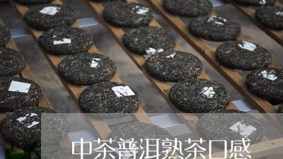 中茶普洱熟茶口感/2023032950512