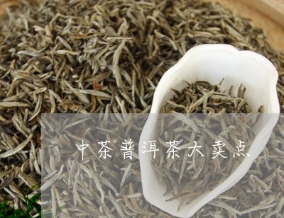 中茶普洱茶大卖点/2023041169571