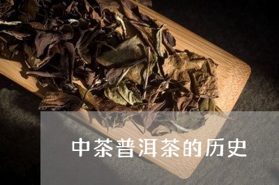 中茶普洱茶的历史/2023031621805