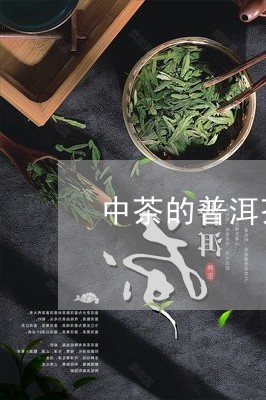 中茶的普洱茶原料/2023041103714