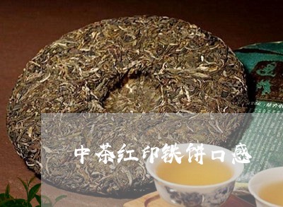 中茶红印铁饼口感/2023032548283