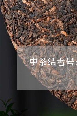 中茶结者号茶饼/2023041324948