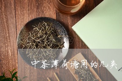 中茶薄荷塘用的几类/2023041664161