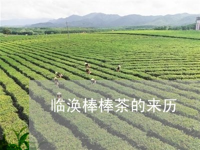 临涣棒棒茶的来历/2023032512816