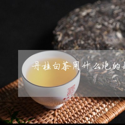 丹桂白茶用什么泡的好一点/2023033178381