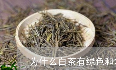 为什么白茶有绿色和发酵的/2023033194259