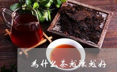 为什么茶越陈越好/2023032323169