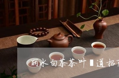 丽水白茶茶叶渠道招商加盟/2023040122726