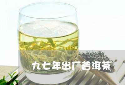 九七年出厂普洱茶/2023033028273