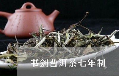 书剑普洱茶七年制/2023033096957