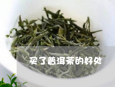 买了普洱茶的好处/2023040956249