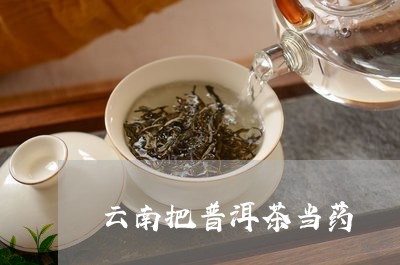 云南把普洱茶当药/2023031740594