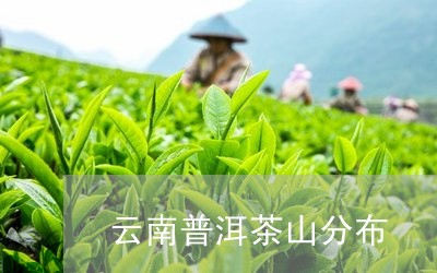 云南普洱茶山分布/2023032910603