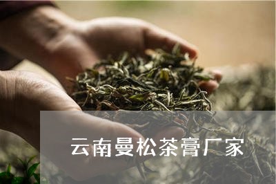 云南曼松茶膏厂家/2023032256292