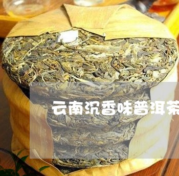 云南沉香味普洱茶/2023041010717