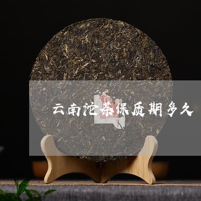 云南沱茶保质期多久/2023032150505