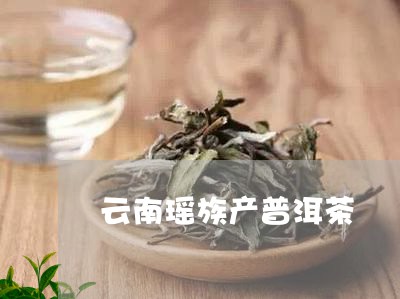 云南瑶族产普洱茶/2023032961594