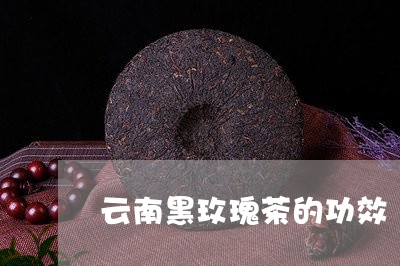 云南黑玫瑰茶的功效/2023032170402