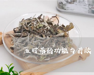 五时茶的功能与疗效/2023032165839