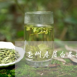 亳州寿眉白茶散茶价格多少/2023040172724