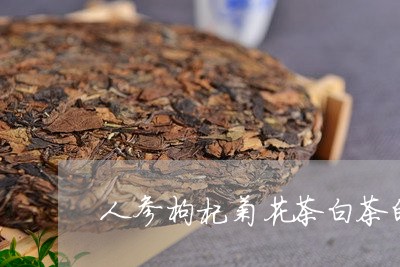 人参枸杞菊花茶白茶的功效/2023040174817