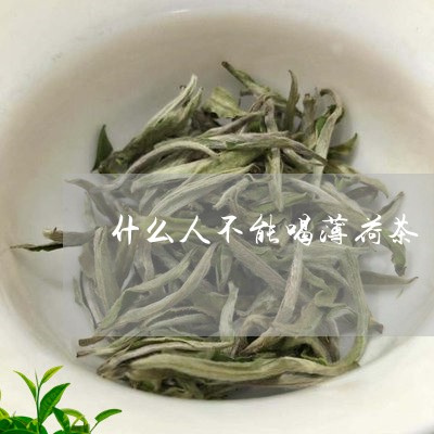 什么人不能喝薄荷茶/2023031959393