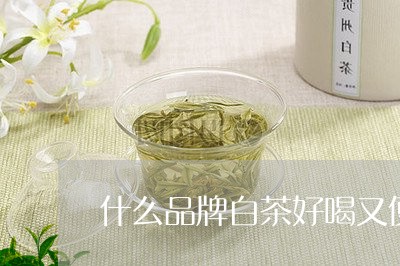 什么品牌白茶好喝又便宜的/2023040167258