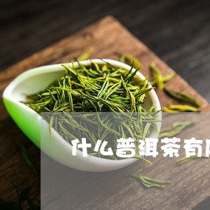 什么普洱茶有咸味/2023041056837