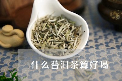 什么普洱茶算好喝/2023041473382