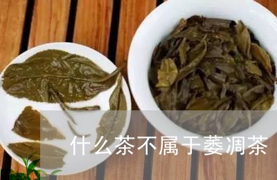 什么茶不属于萎凋茶/2023031911836