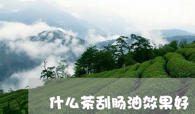 什么茶刮肠油效果好/2023041642724