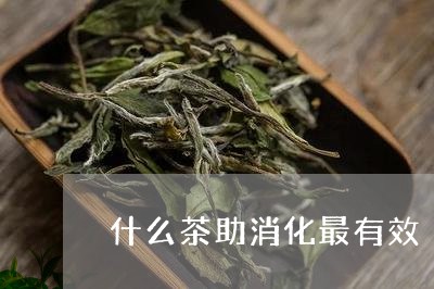 什么茶助消化最有效/2023041531047