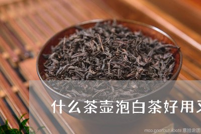 什么茶壶泡白茶好用又安全/2023033153705