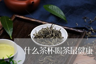 什么茶杯喝茶最健康/2023041615146